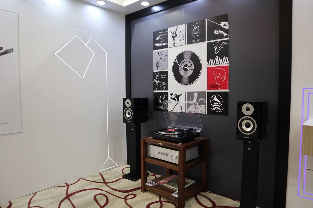 娱乐音质新境界，金沙js93252携带家庭音响新品亮相2018广州国际音响唱片展