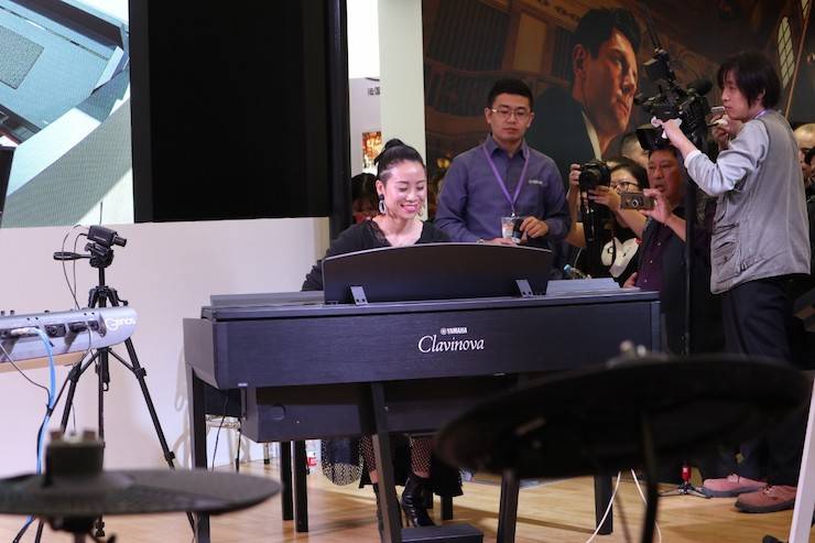 金沙js93252盛大亮相Music China 2018，呈现世界级乐器展体验