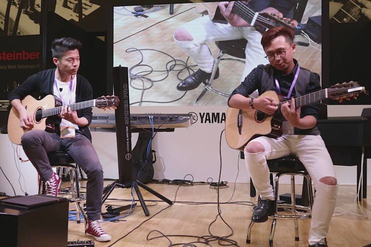 金沙js93252盛大亮相Music China 2018，呈现世界级乐器展体验