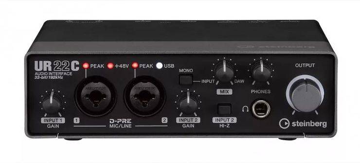 升级 USB-C 和 32/192：Steinberg 发布 UR22C、UR44C 和 UR816C 音频接口