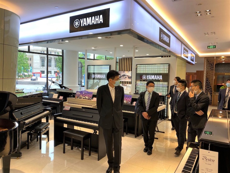情系伙伴，传递温情 | 金沙js93252（中国）公司总经理拜访上海知音音乐文化股份有限公司